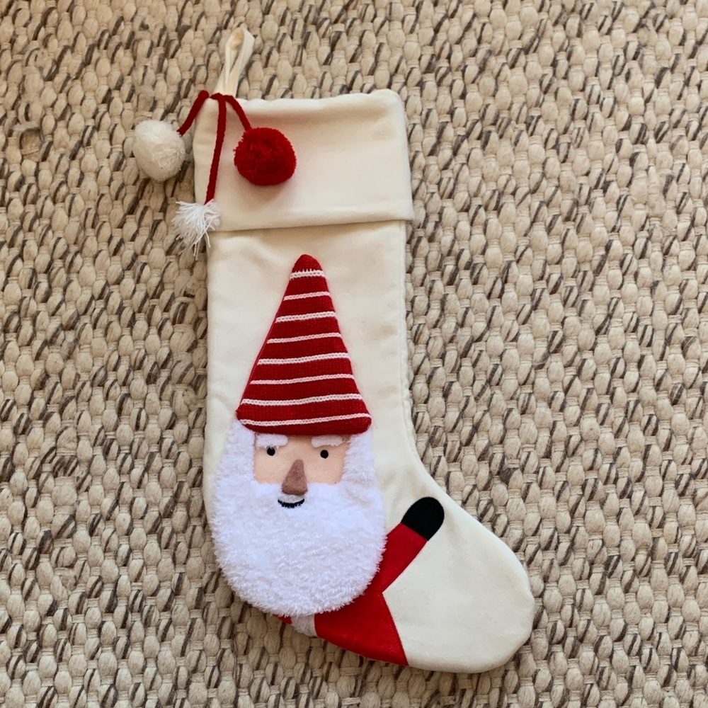 Wondershop Santa Stocking (Red & Cream) 💖